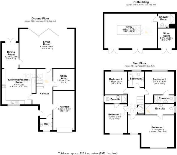 4 Bedrooms Detached house for sale in Avocet Close, Covingham, Swindon SN3