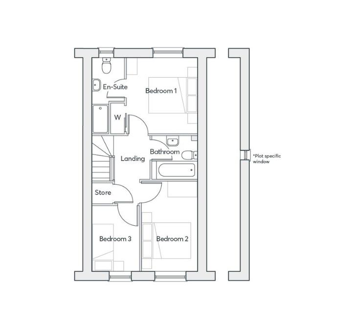 5083, Acacia Lane, Hollyhock Way, Burton-On-Trent floorplan