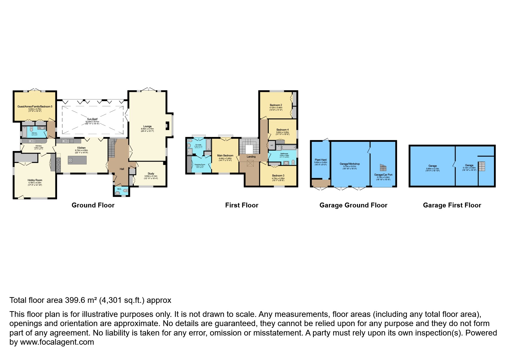 The Pines, Ting Tang, Redruth floorplan