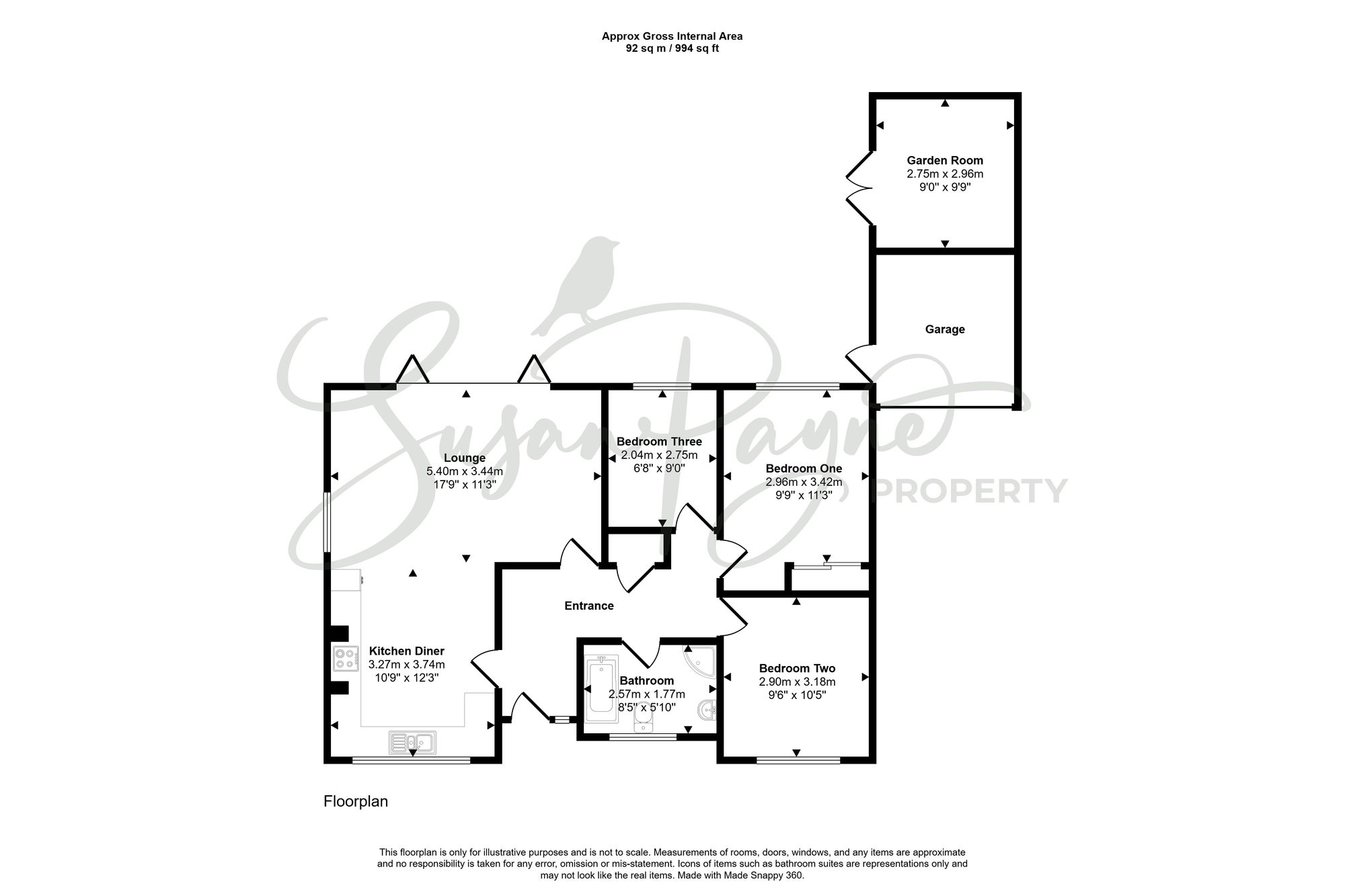 8, Jubilee Close, Godshill floorplan