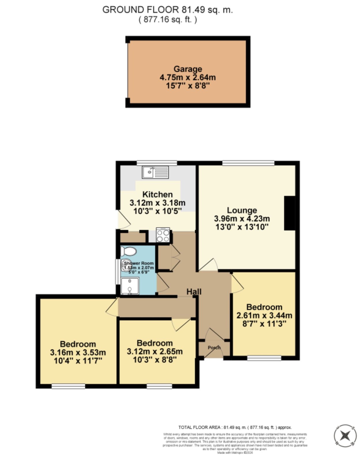 17, Menzies Avenue, Deal floorplan