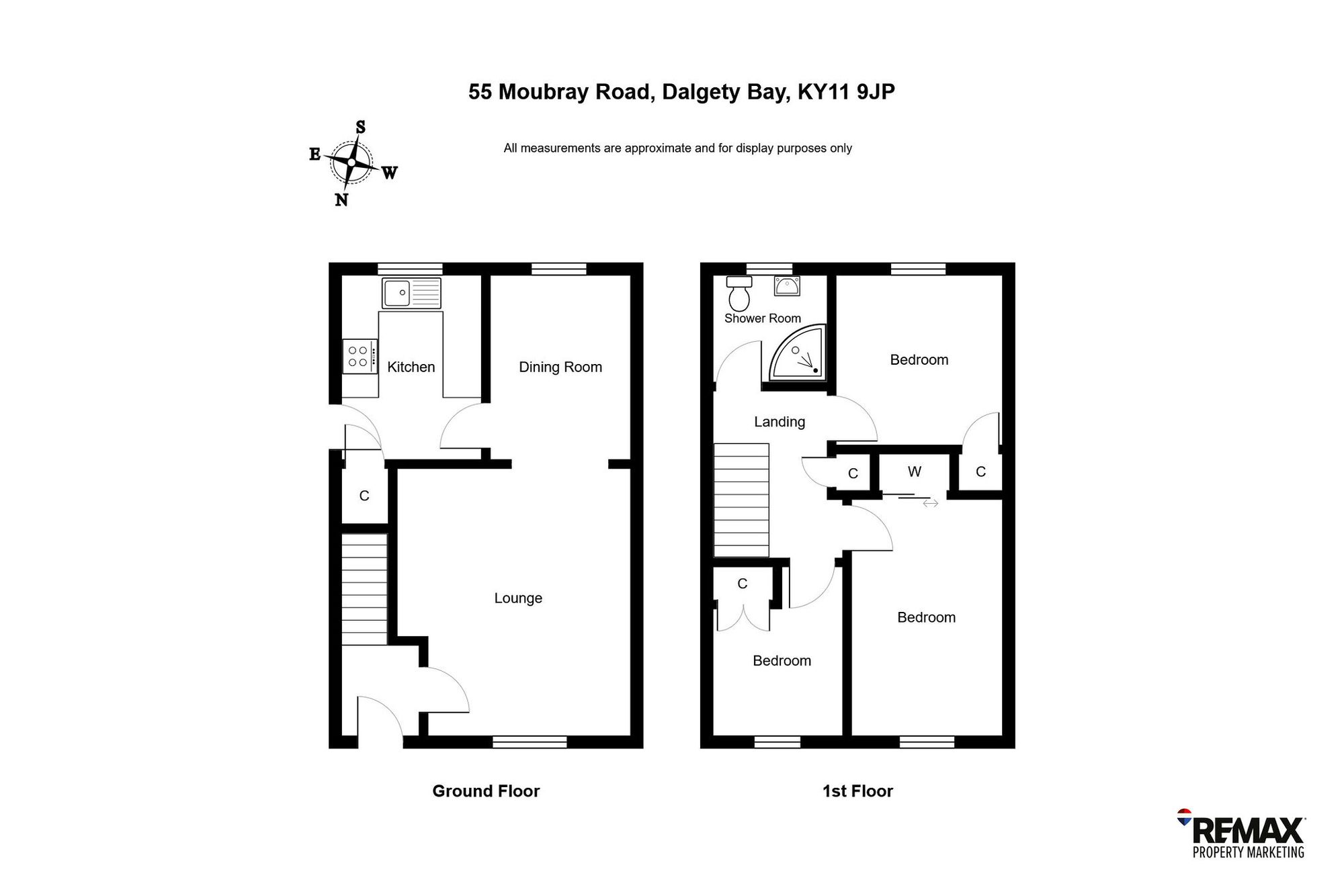 55 Moubray Road, Dunfermline floorplan