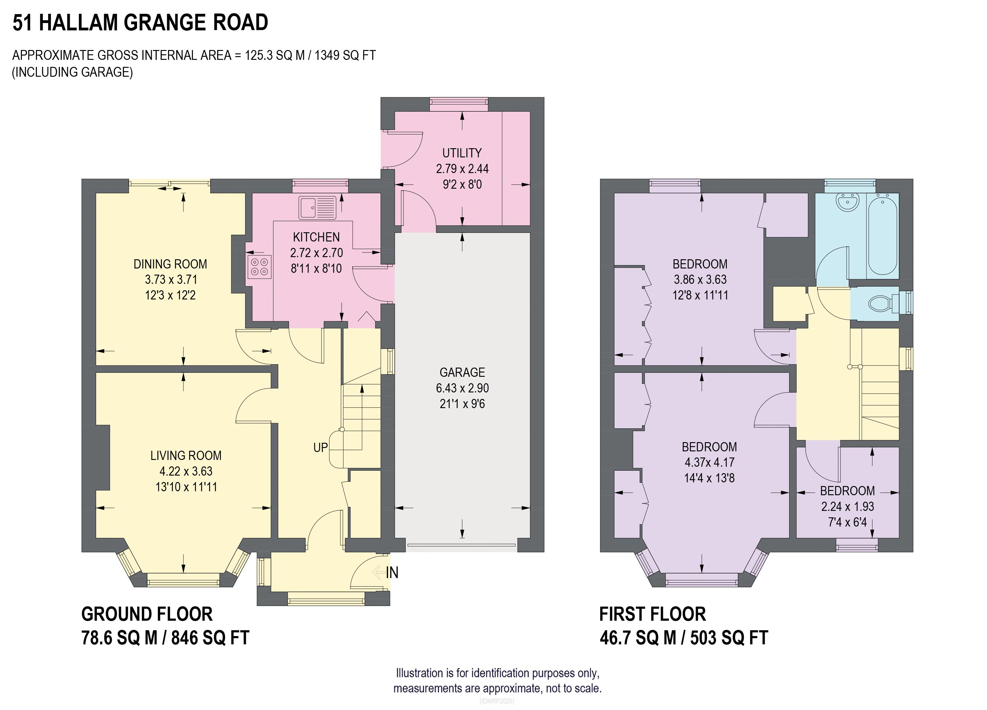 Hallam Grange Road, Sheffield floorplan