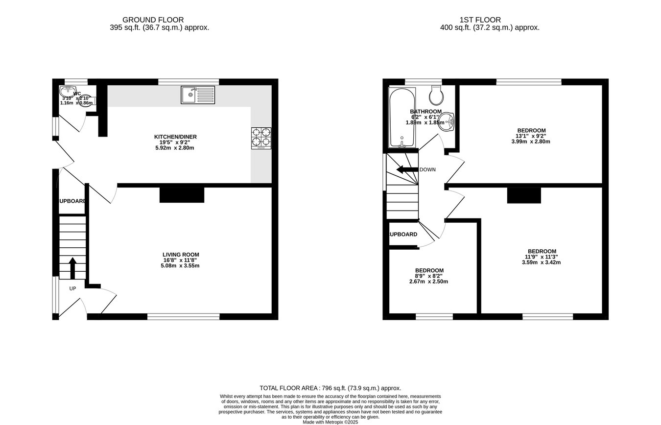 1 Glasfryn, Brecon floorplan