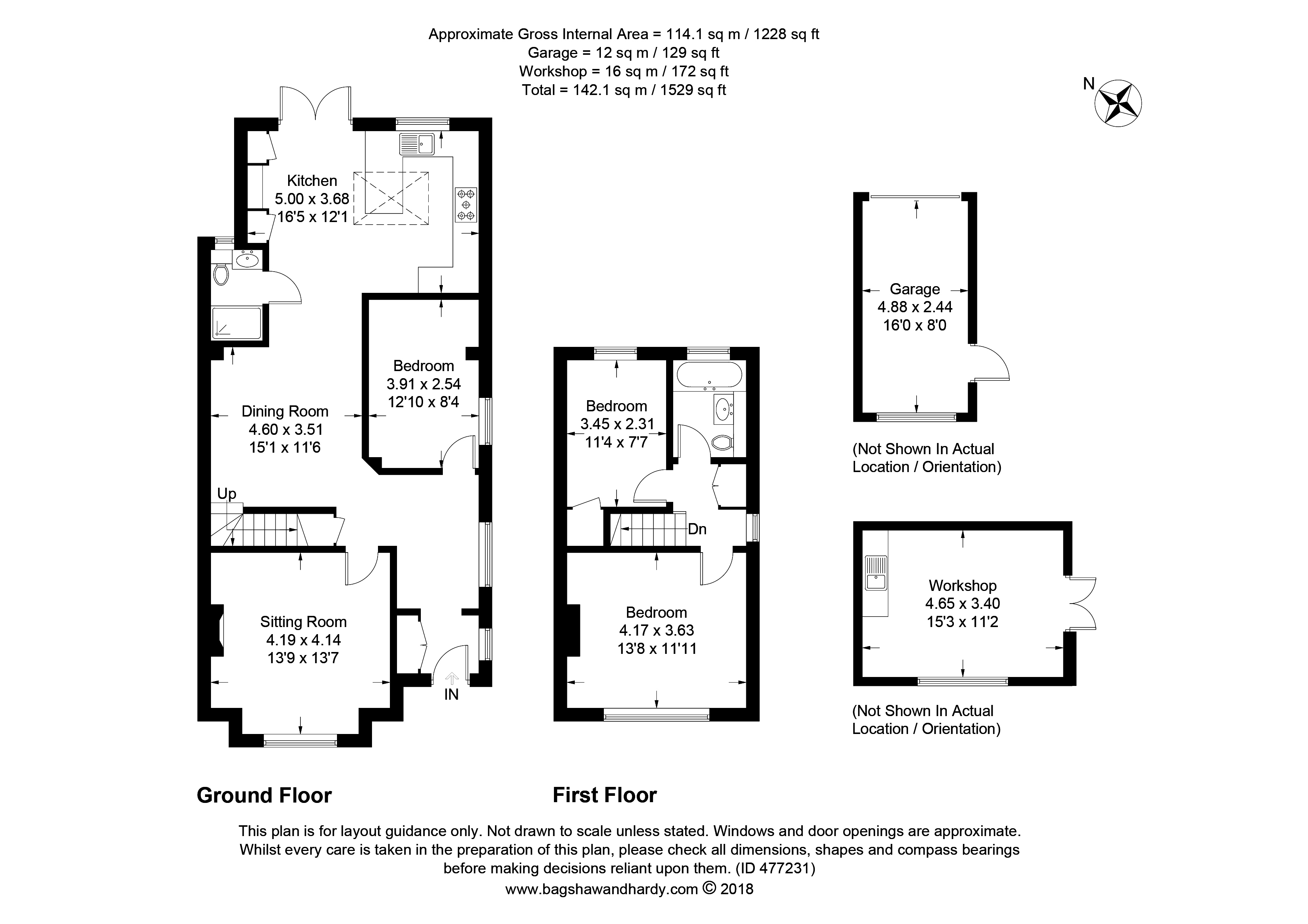 3 Bedrooms Semi-detached house for sale in Howard Road, North Holmwood, Dorking RH5