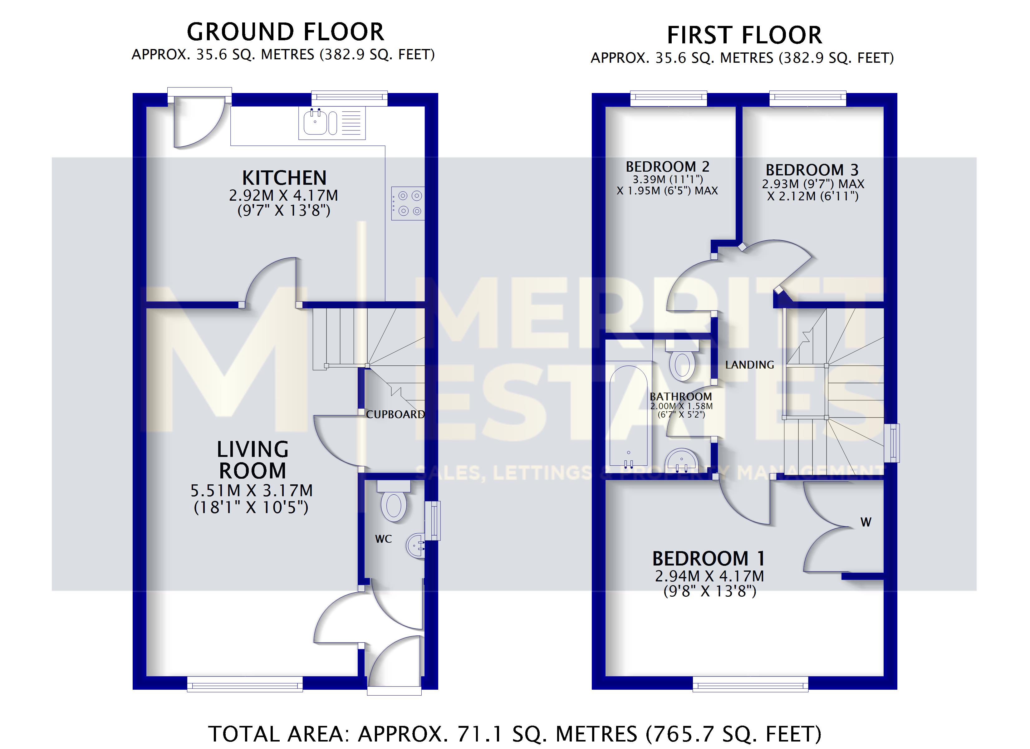8, Avocet Close, Heanor floorplan