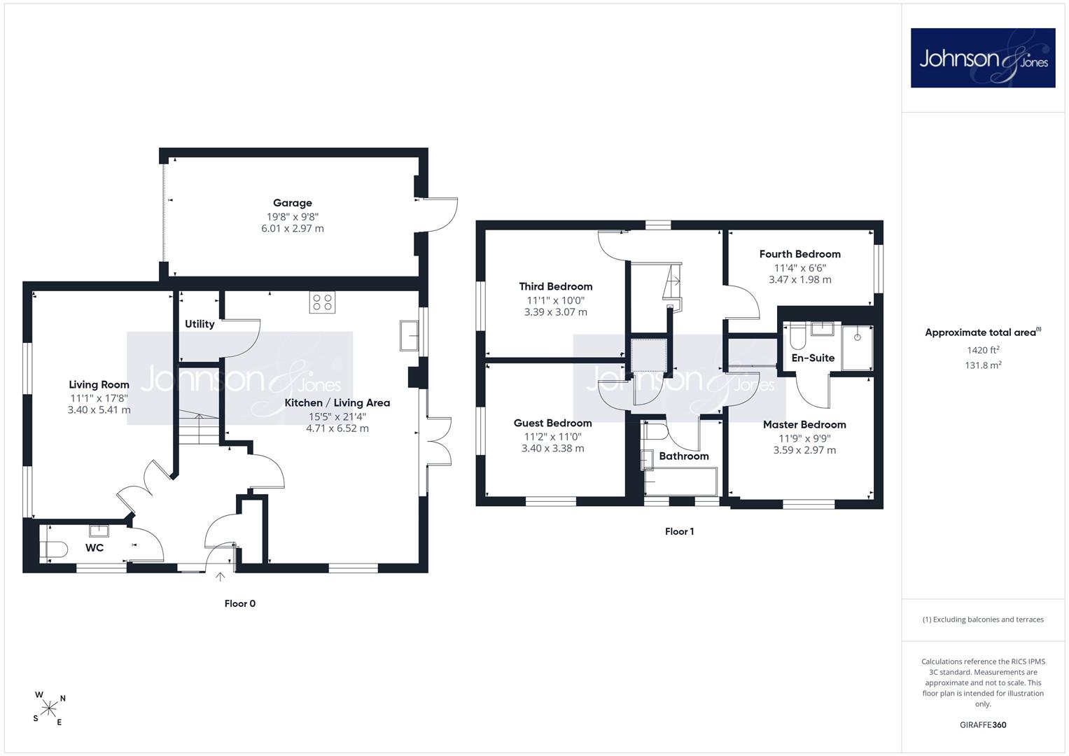 Kennett Lane, Chertsey floorplan