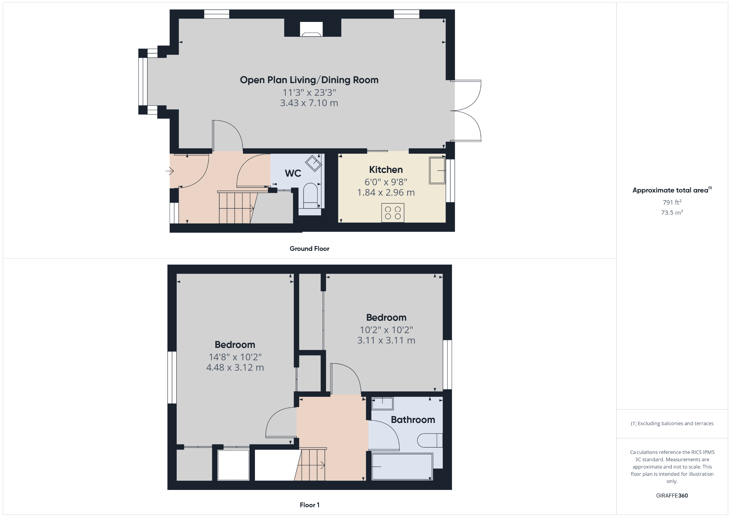1 Prebendal Court, Station Road, Chipping Norton floorplan