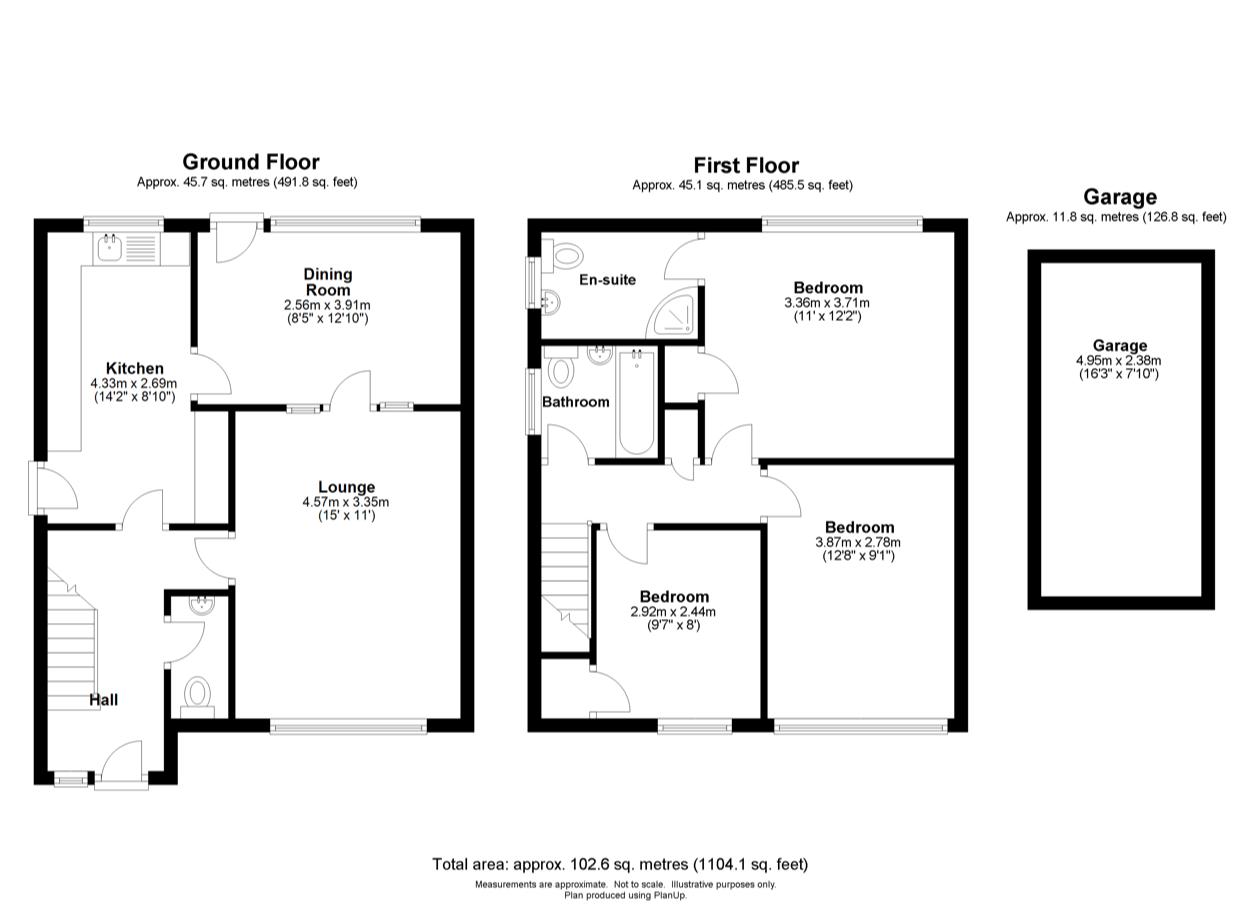 Sytch Lane, Wombourne, Wolverhampton WV5, 3 bedroom linkdetached house