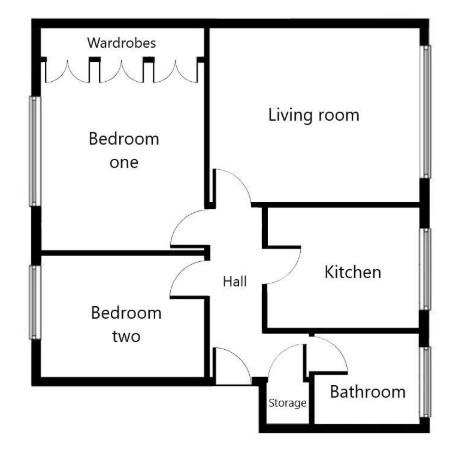 Flat 6 Bracebridge, 89, Metchley Lane, Birmingham floorplan
