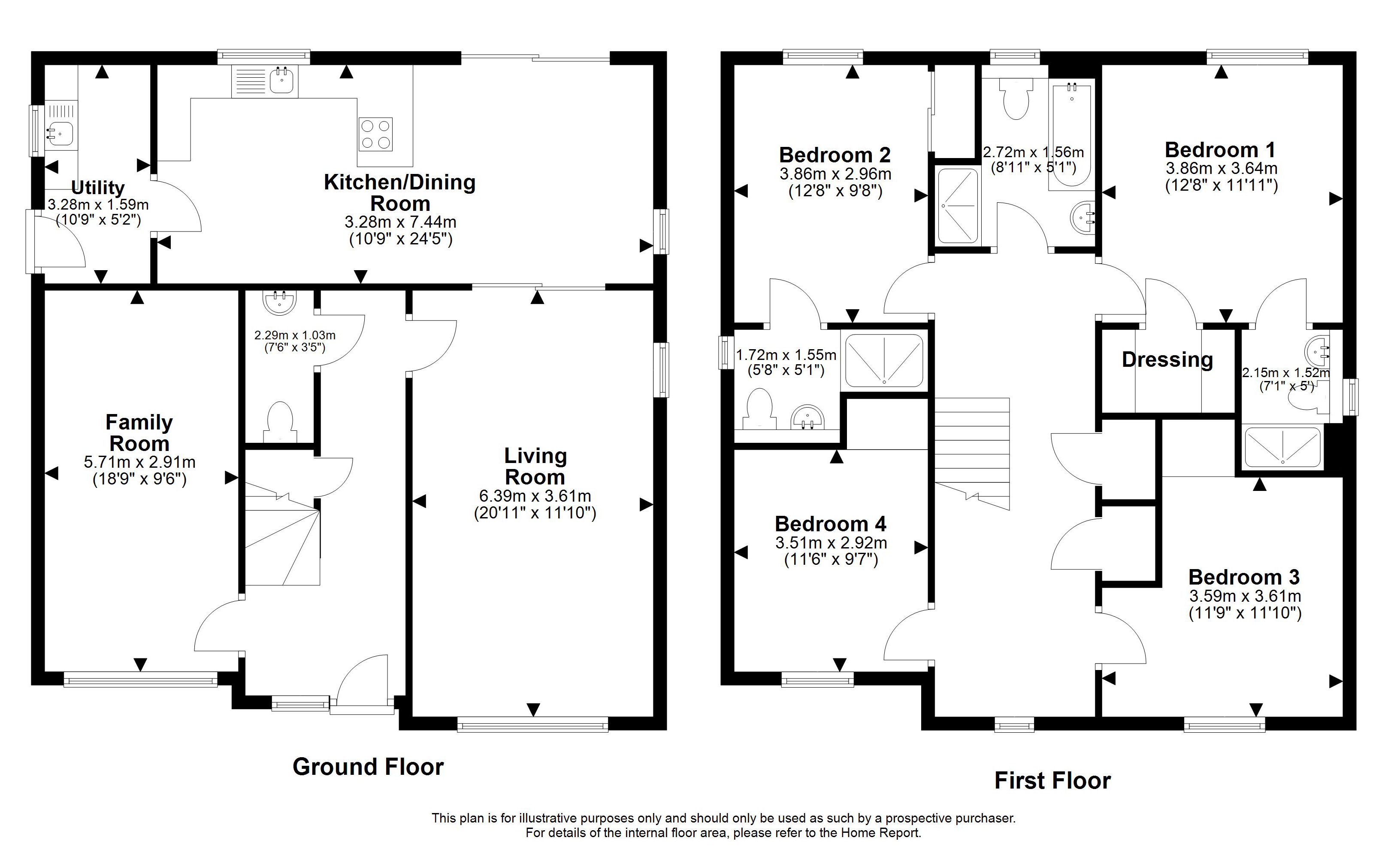 172 The Mackenzie, Lethington Gardens, Haddington floorplan