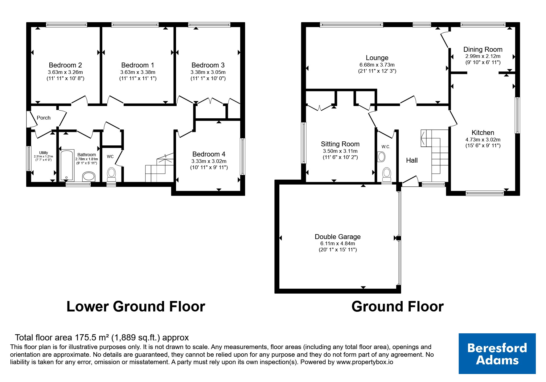 Hillside,, Nant Road, Clwyd floorplan