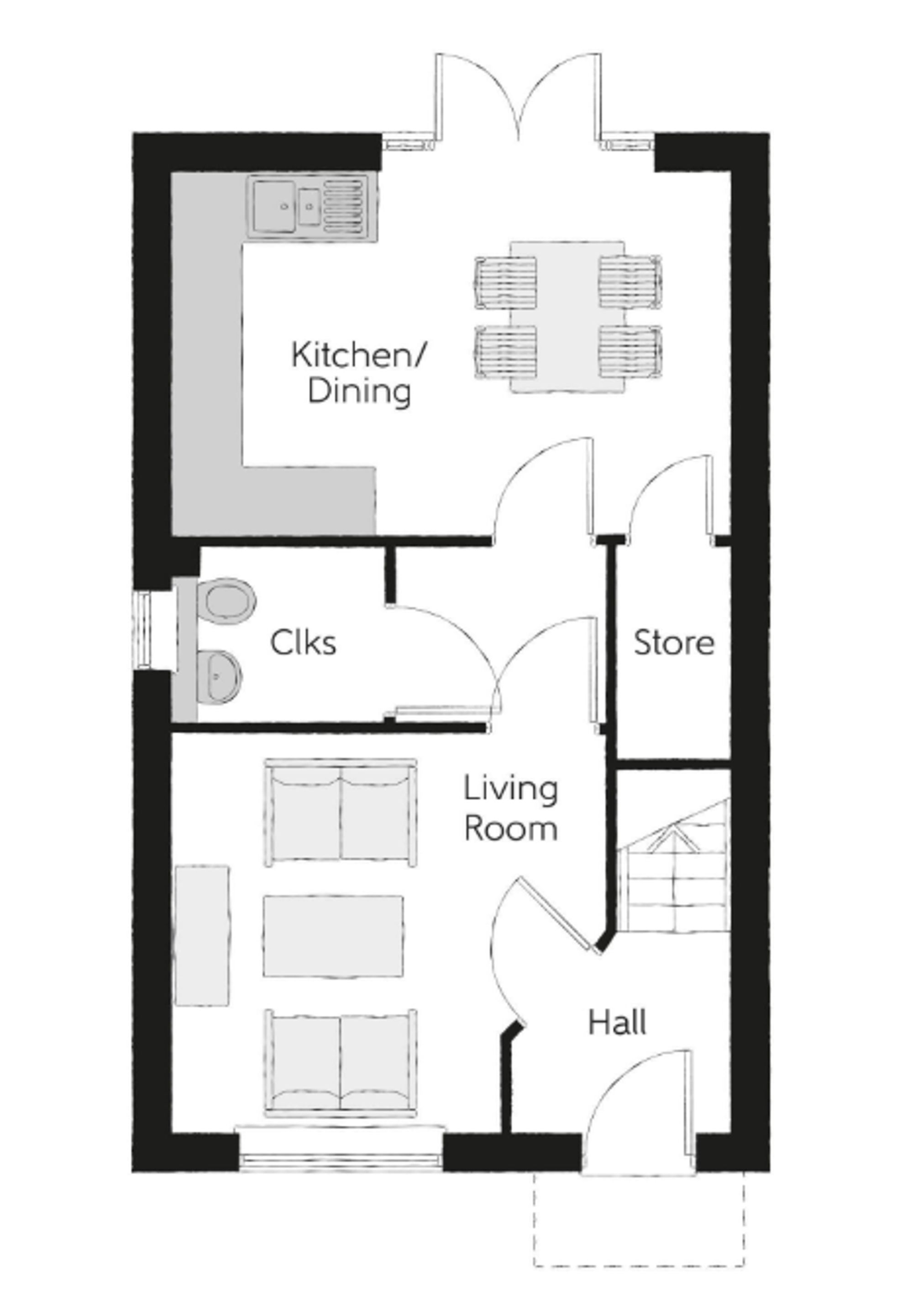 The Tyne, Deacons Close, Croft floorplan