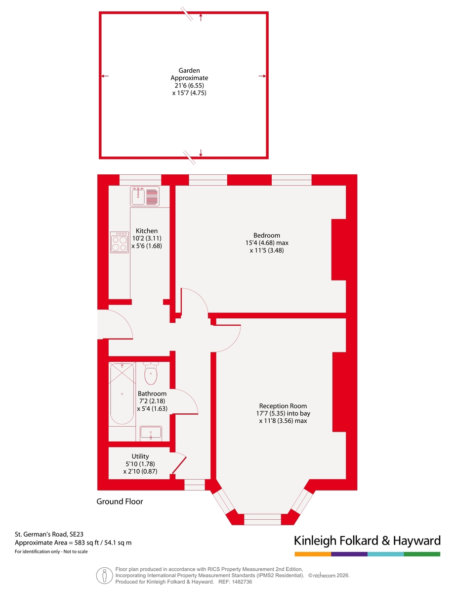 28A,, St. German's Road, London floorplan