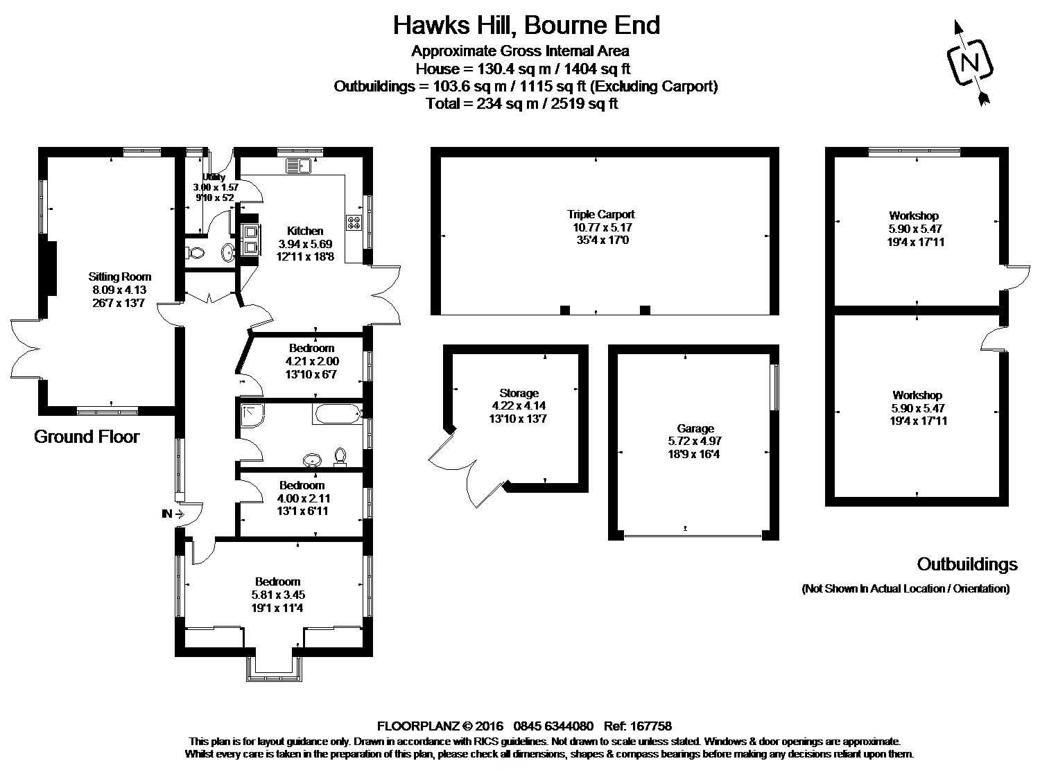 3 bed detached bungalow for sale in Hawks Hill, Bourne End, Buckinghamshire SL8 Zoopla