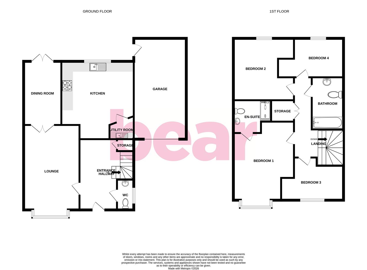 1, Elms Court, Westcliff-on-Sea floorplan