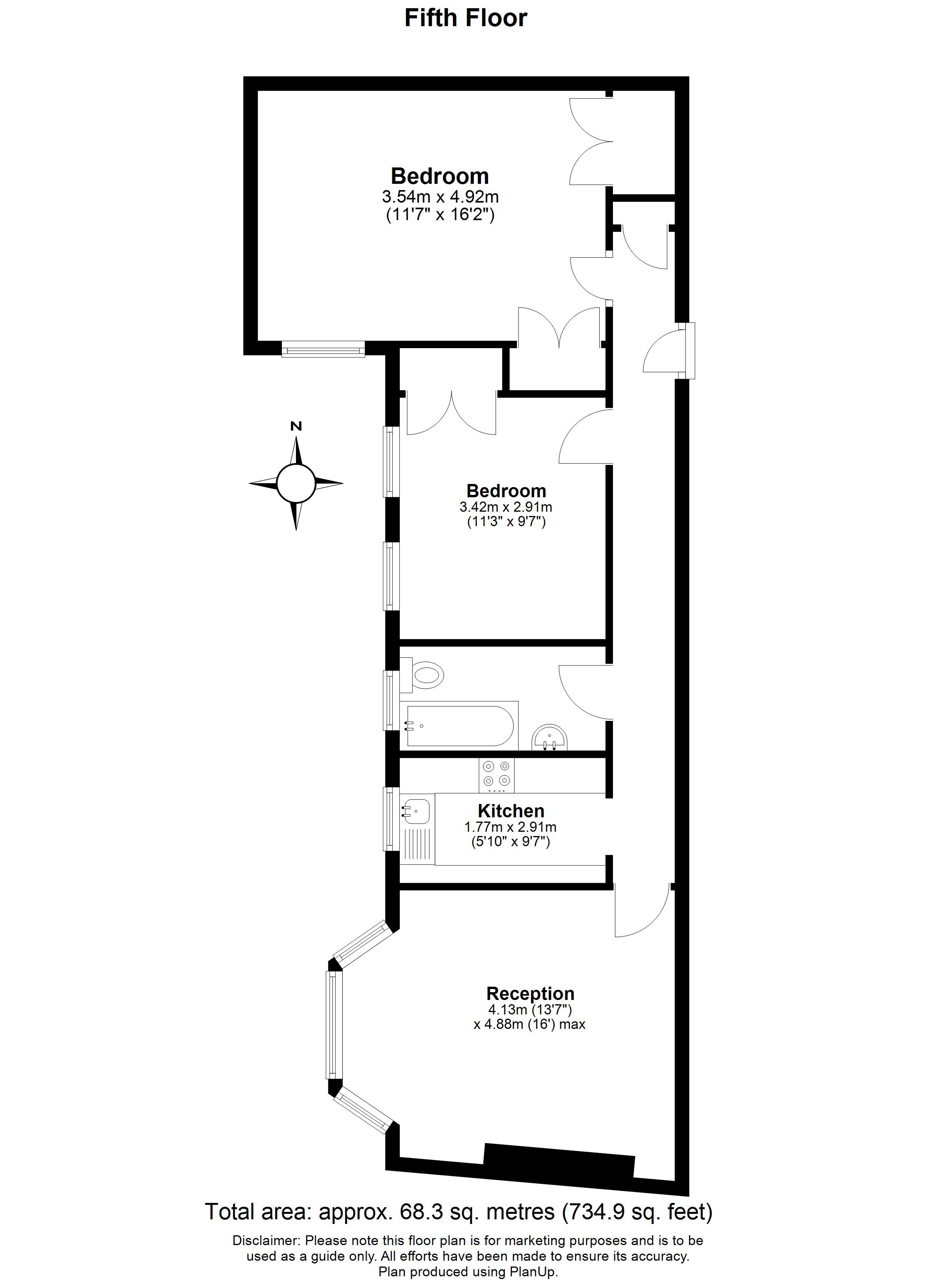 The High, Streatham High Road, London floorplan