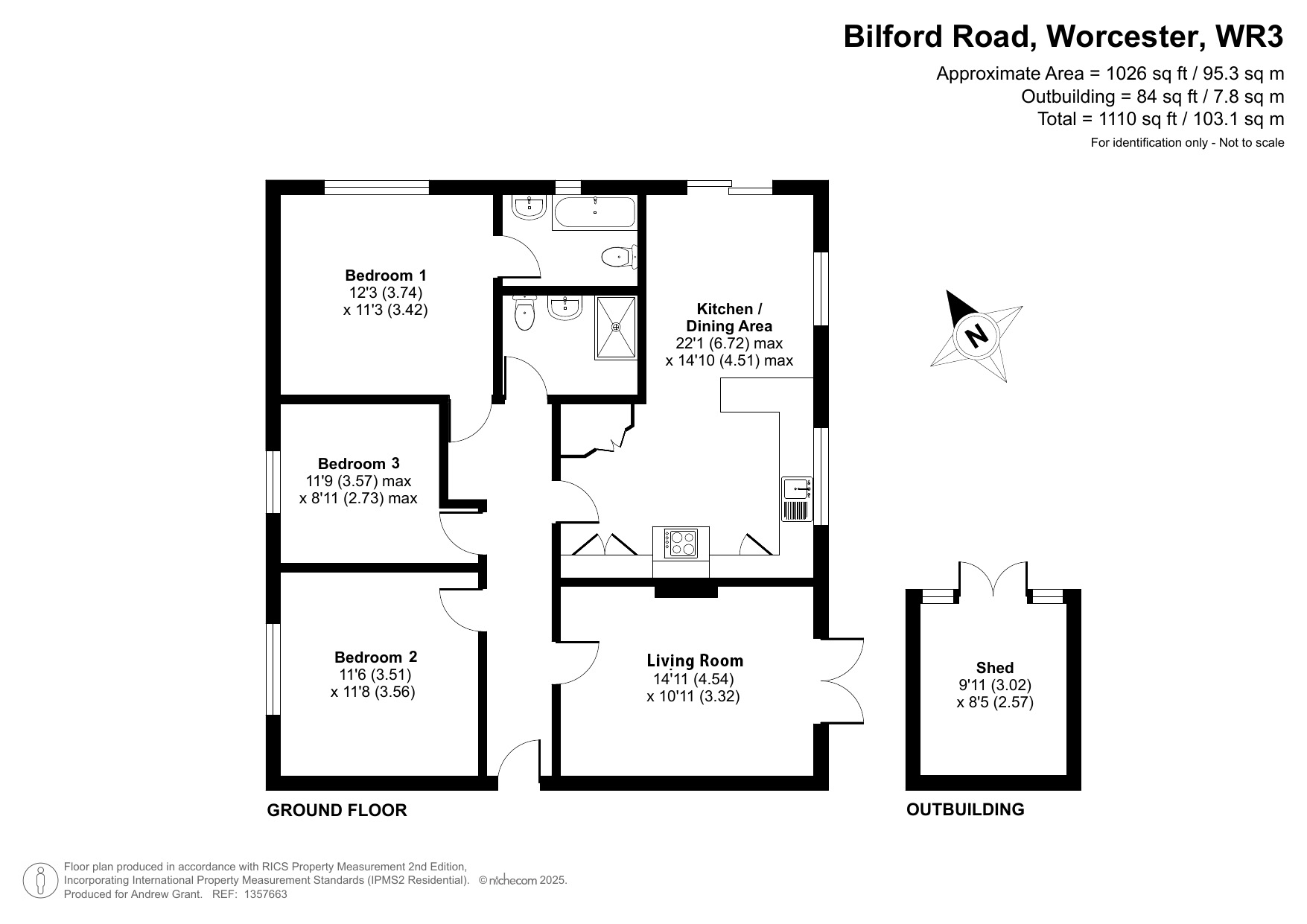 200a, Bilford Road, Worcester floorplan