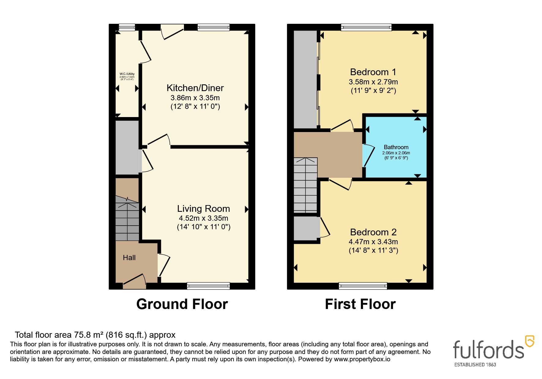 Old Park Avenue, Devon floorplan