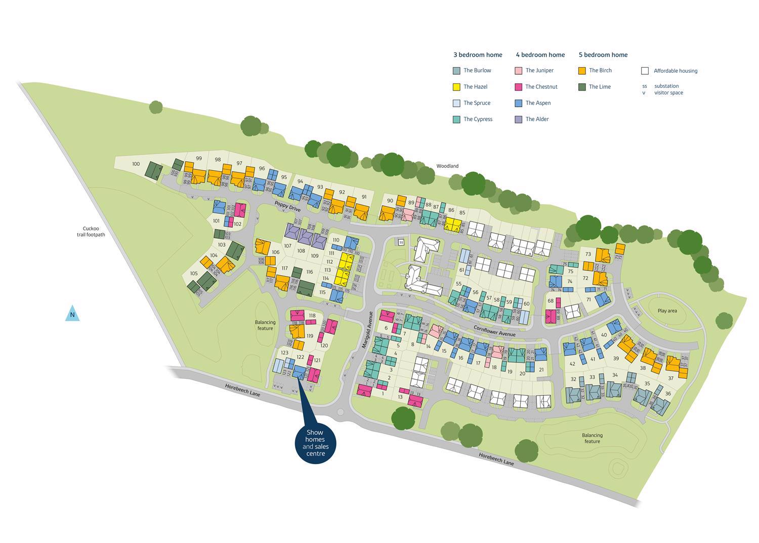 "Burlow" at Horebeech Lane, Horam, Heathfield TN21, 3 bedroom detached