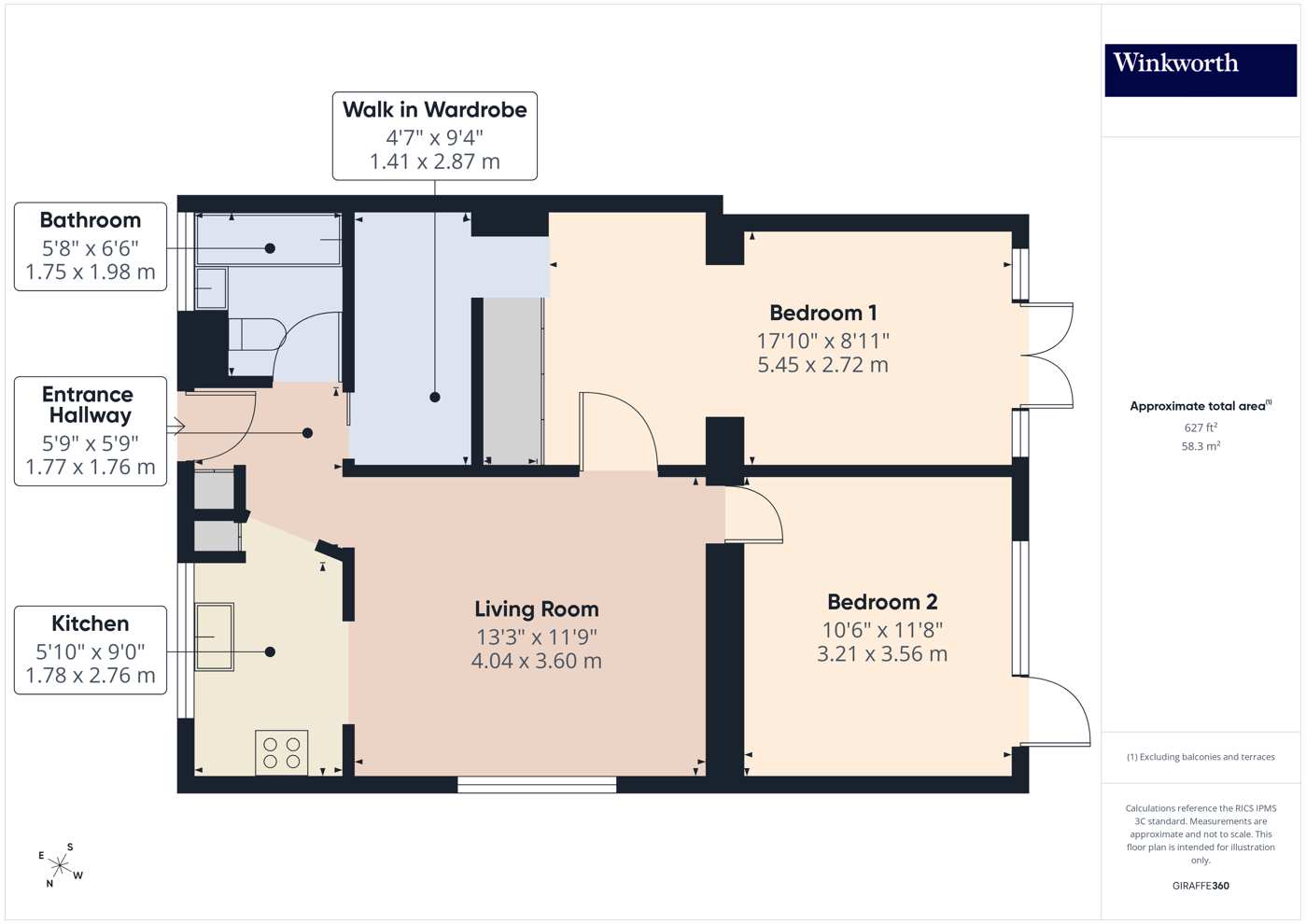 149, Townsend Lane, London floorplan