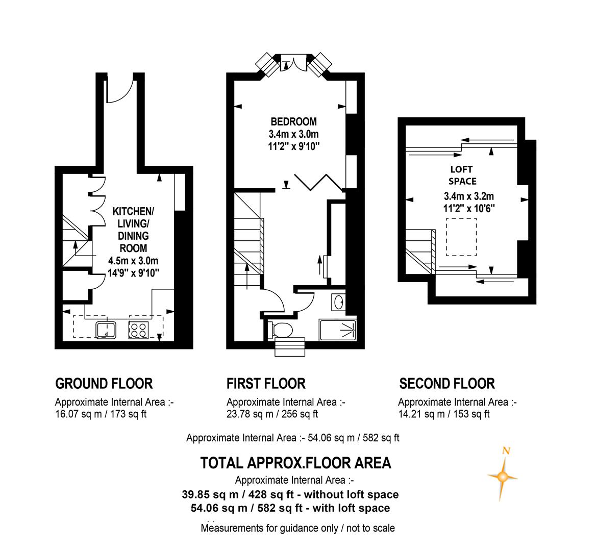 32, Choumert Square, London floorplan