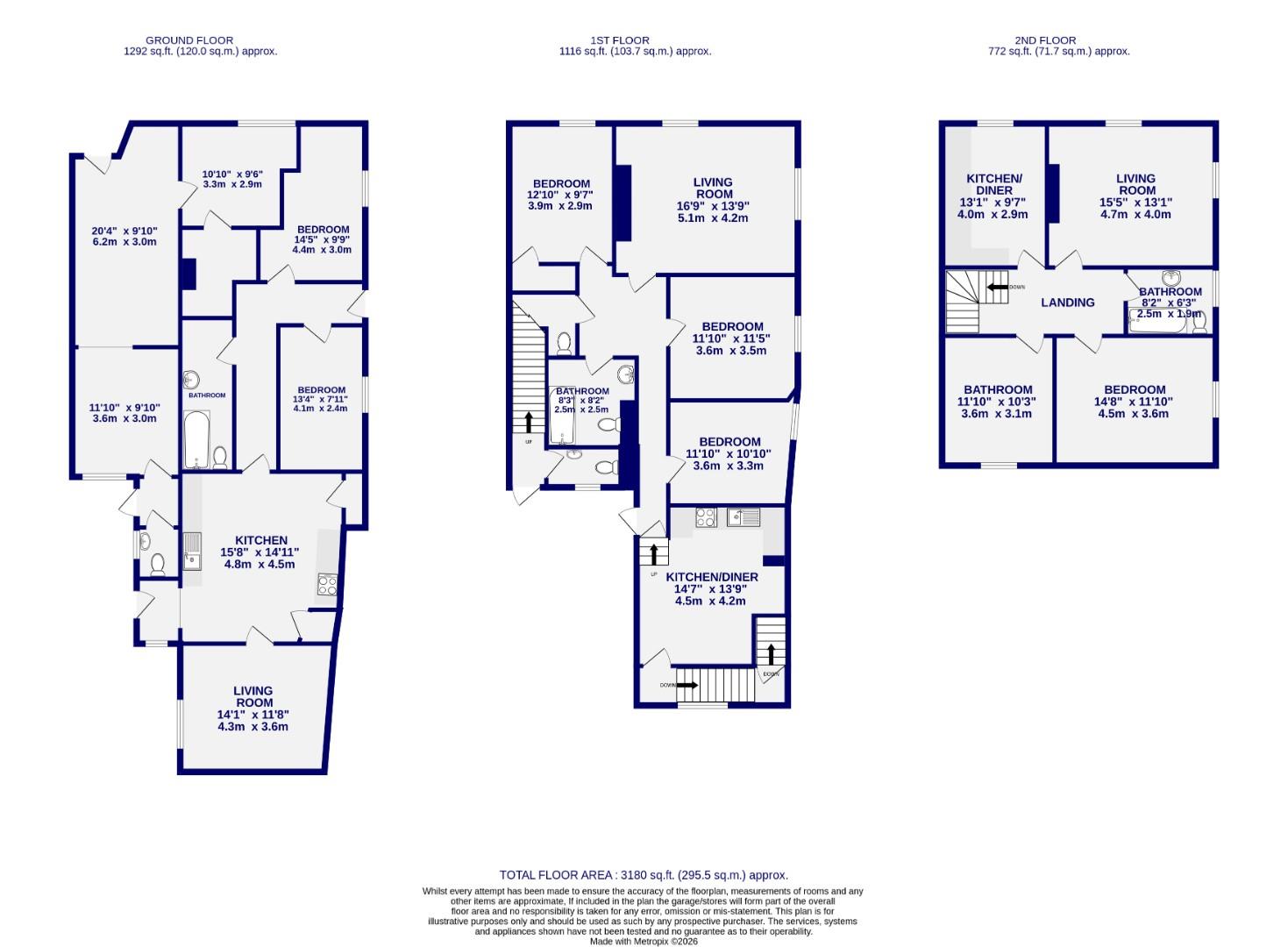 15, Main Street, York floorplan