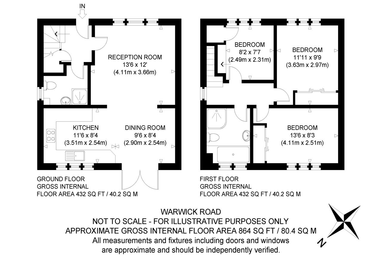 54a, Warwick Road, Canterbury floorplan