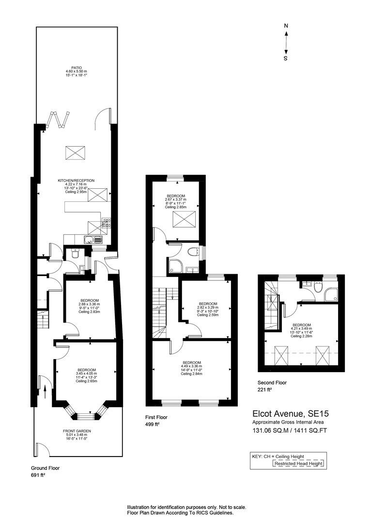 22, Elcot Avenue, London floorplan