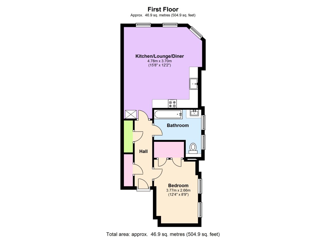 1 Bedrooms Flat to rent in Star Street, London W2