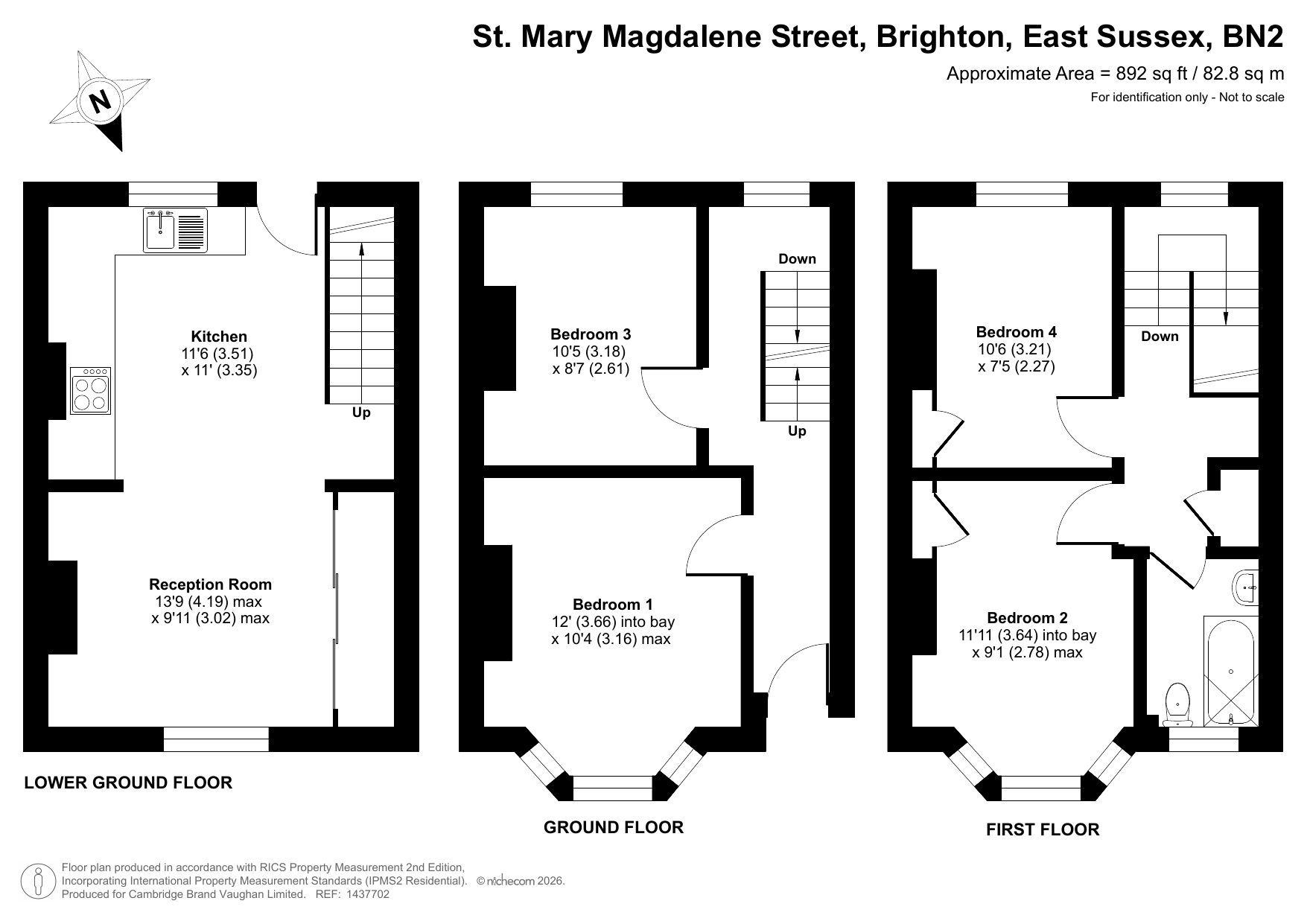 33, St. Mary Magdalene Street, East Sussex floorplan