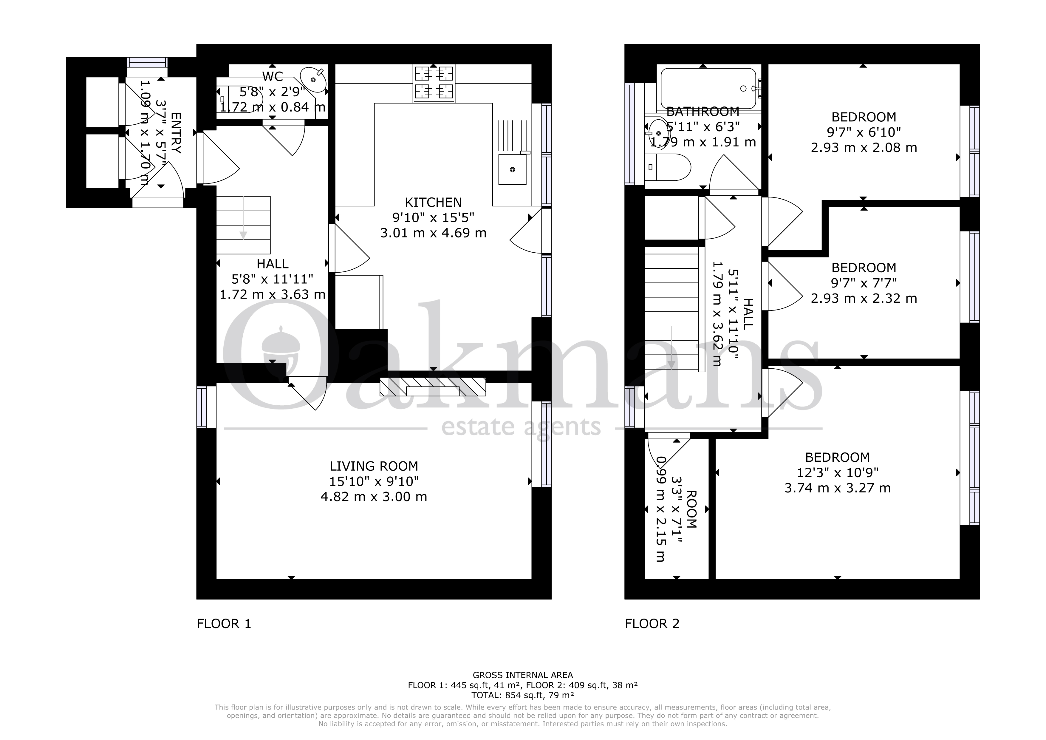 8, MONTFORT WALK, BIRMINGHAM floorplan