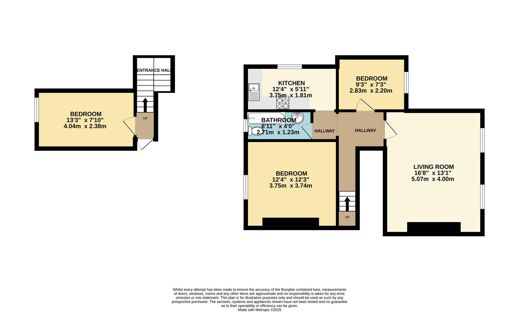 Flat 4, 22, Wellington Square, Hastings floorplan