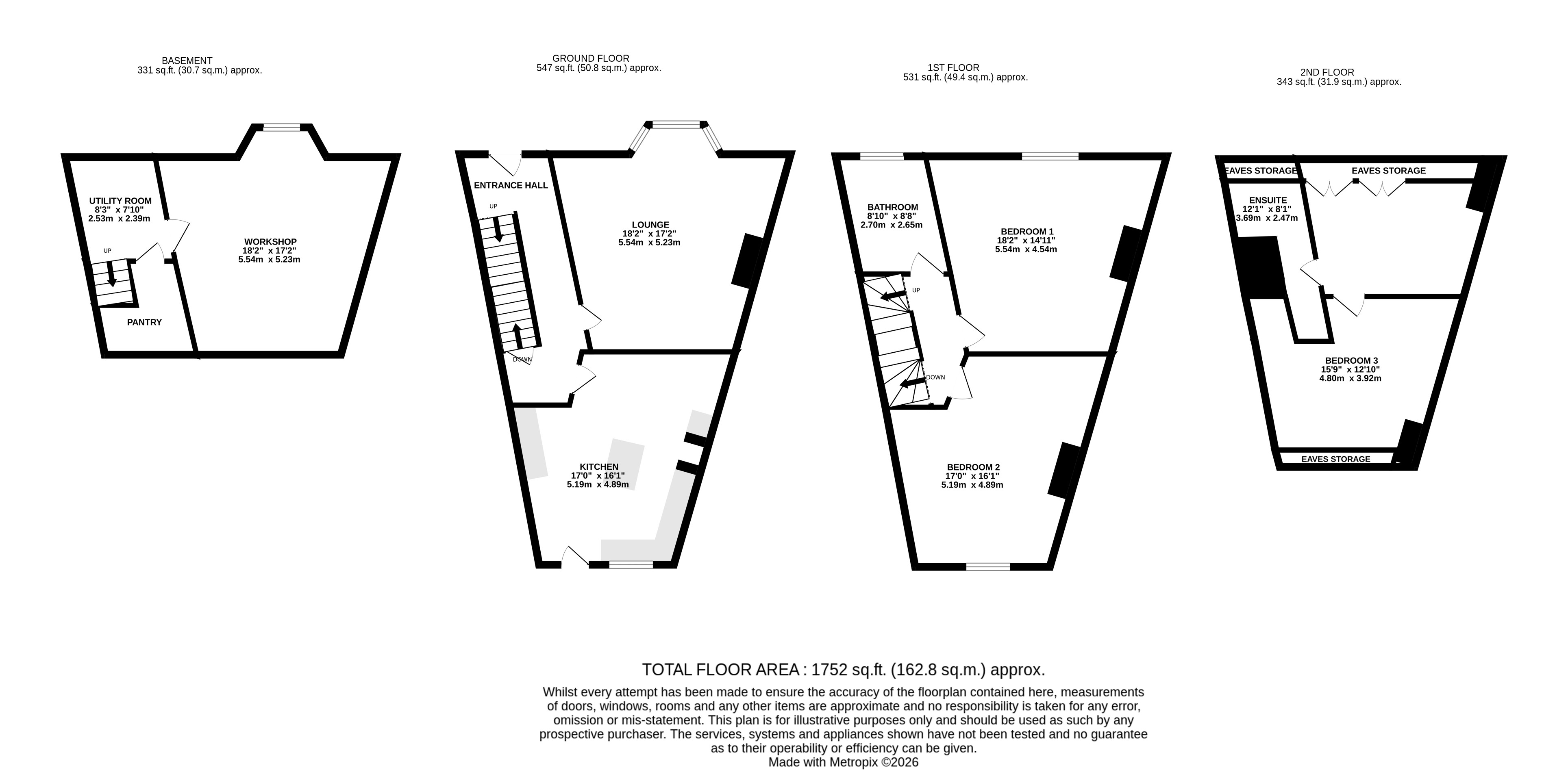 23, Bridge Lane, West Yorkshire floorplan