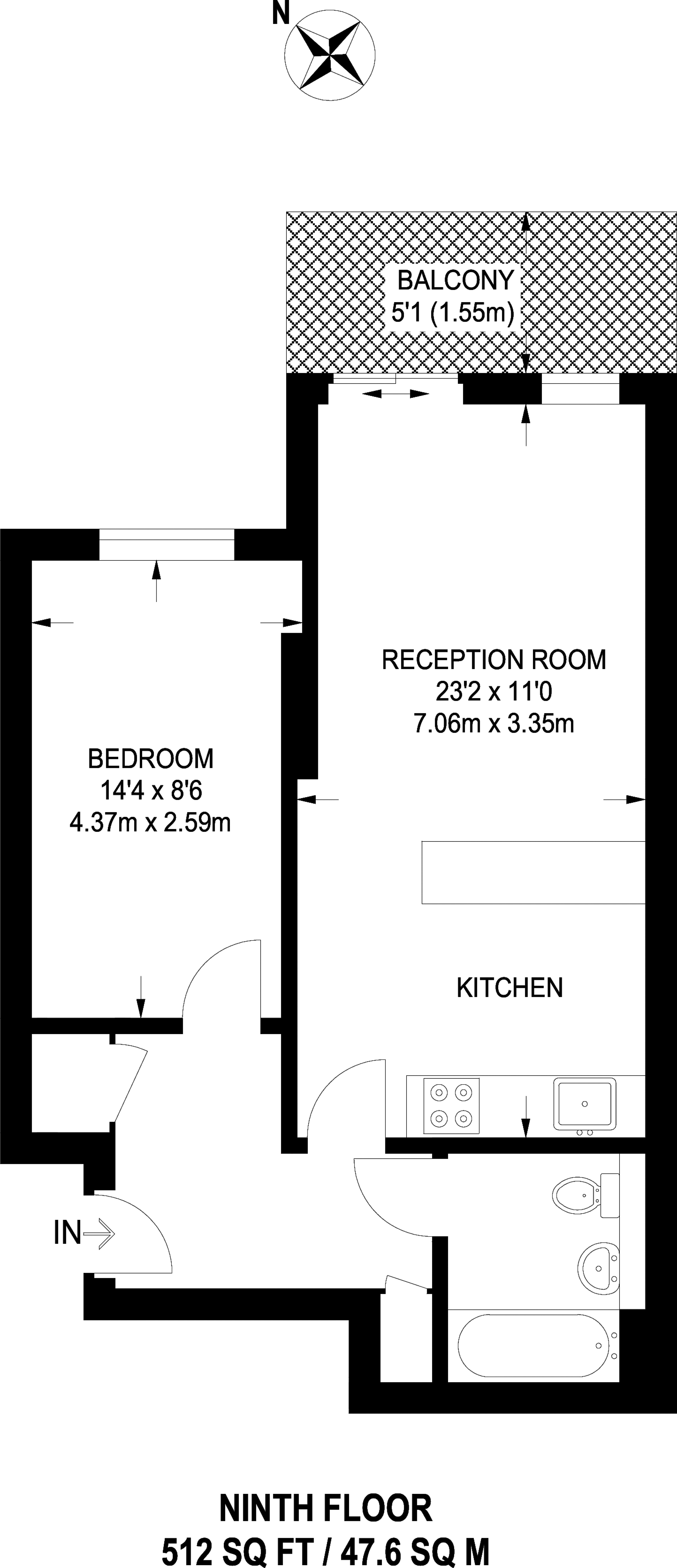 1 Bedrooms Flat to rent in Seren Park Gardens, Blackheath SE3