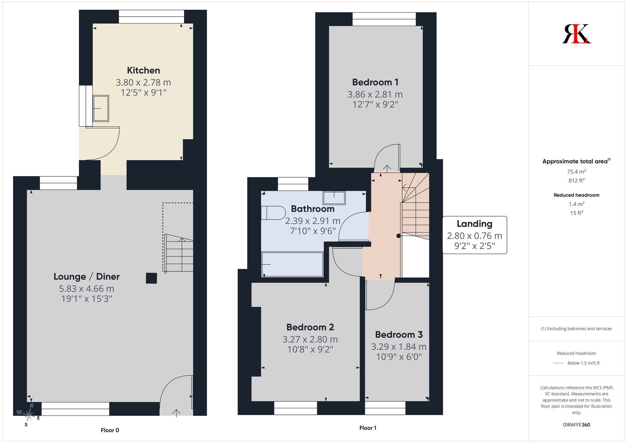 5 Green Terrace, Milford Haven floorplan