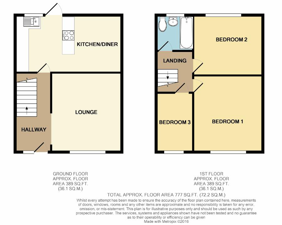 3 Bedrooms Terraced house to rent in Maceys Road, Hartcliffe, Bristol BS13