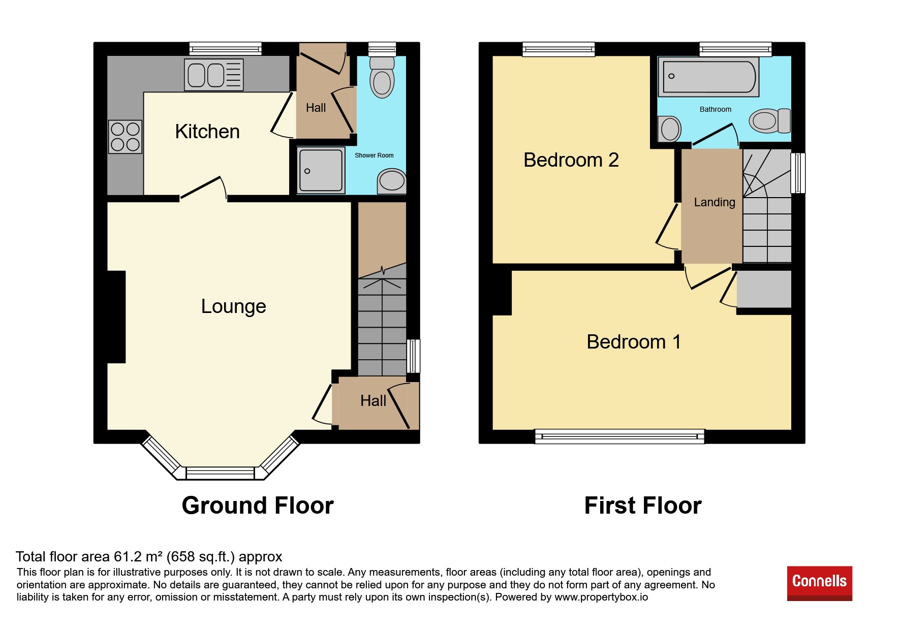 50, Ashbourne Road, Wolverhampton floorplan