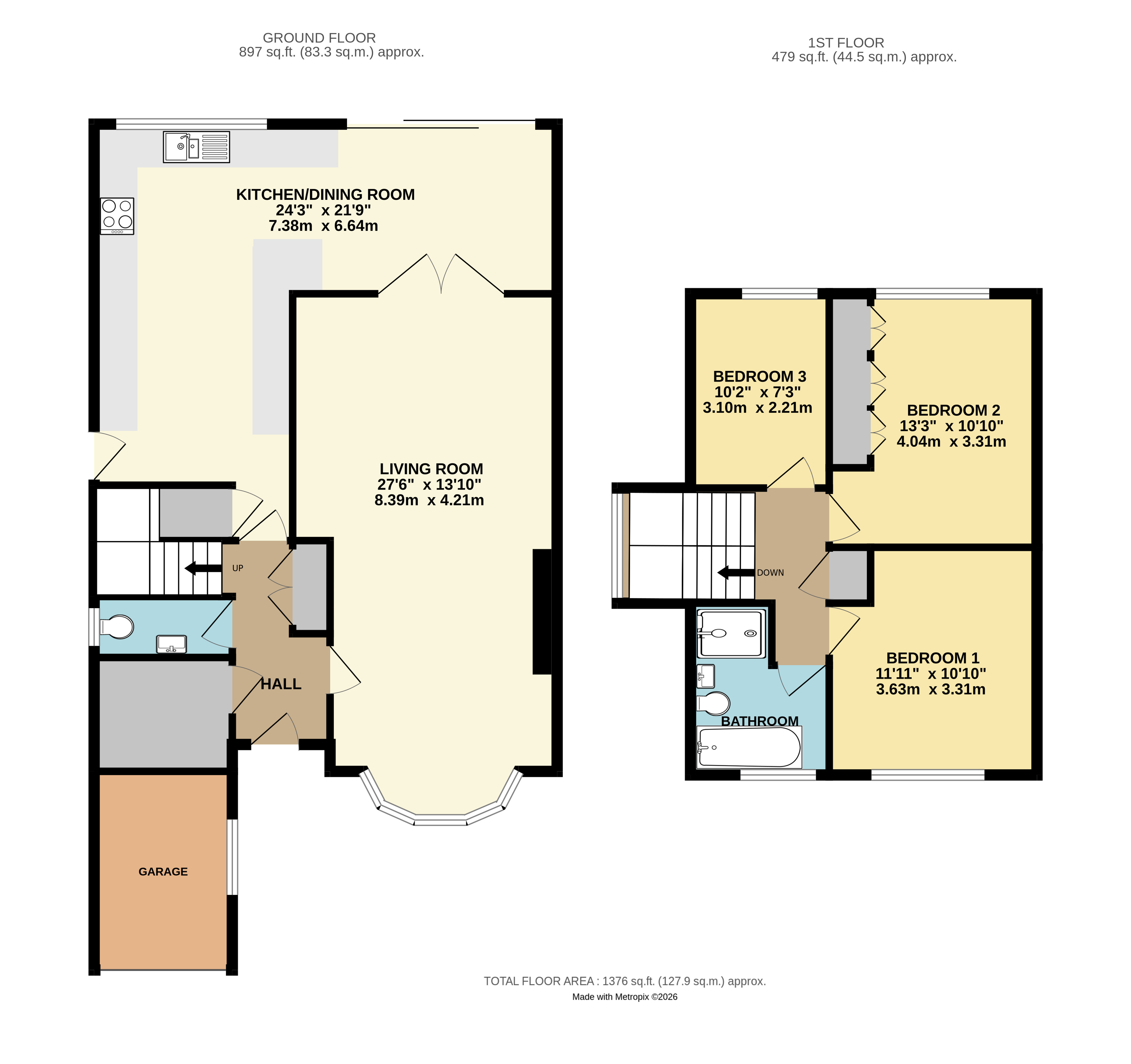 17, Merryfield Crescent, Angmering floorplan