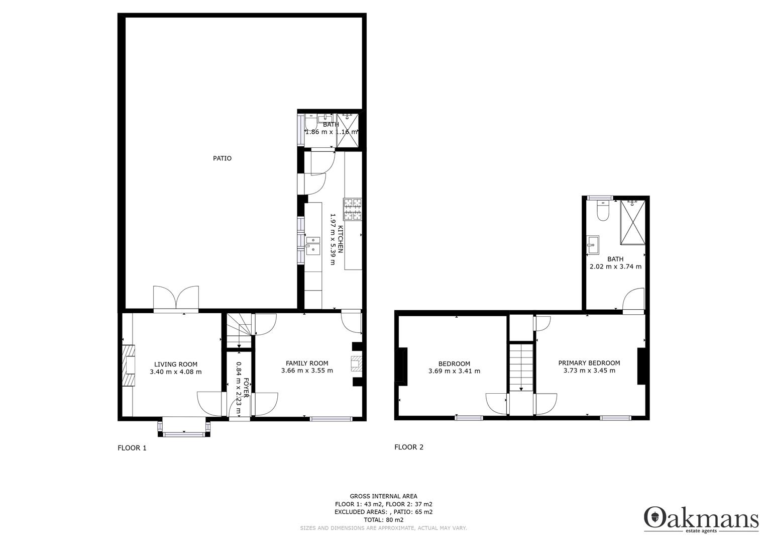 5, BEWDLEY ROAD, BIRMINGHAM floorplan