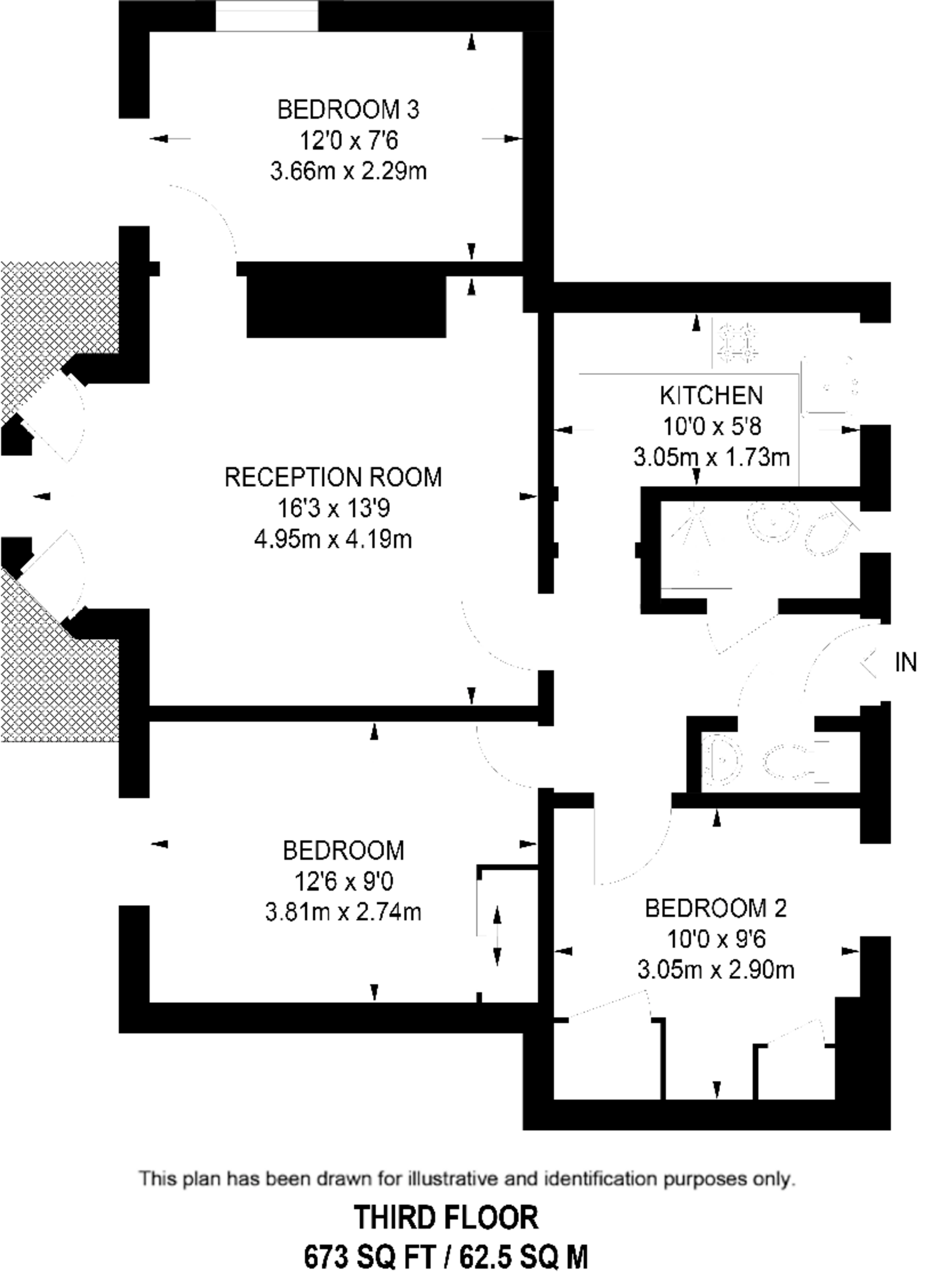 Emlyn Gardens, Wendell Park floorplan