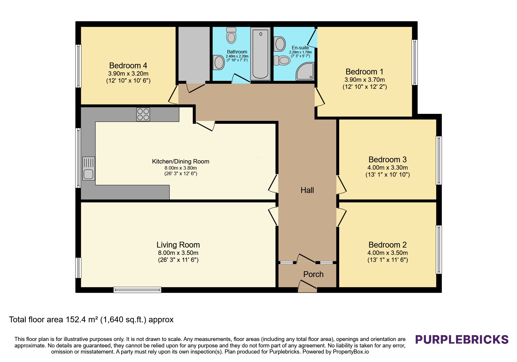 22, Campbell Avenue, Leicester floorplan