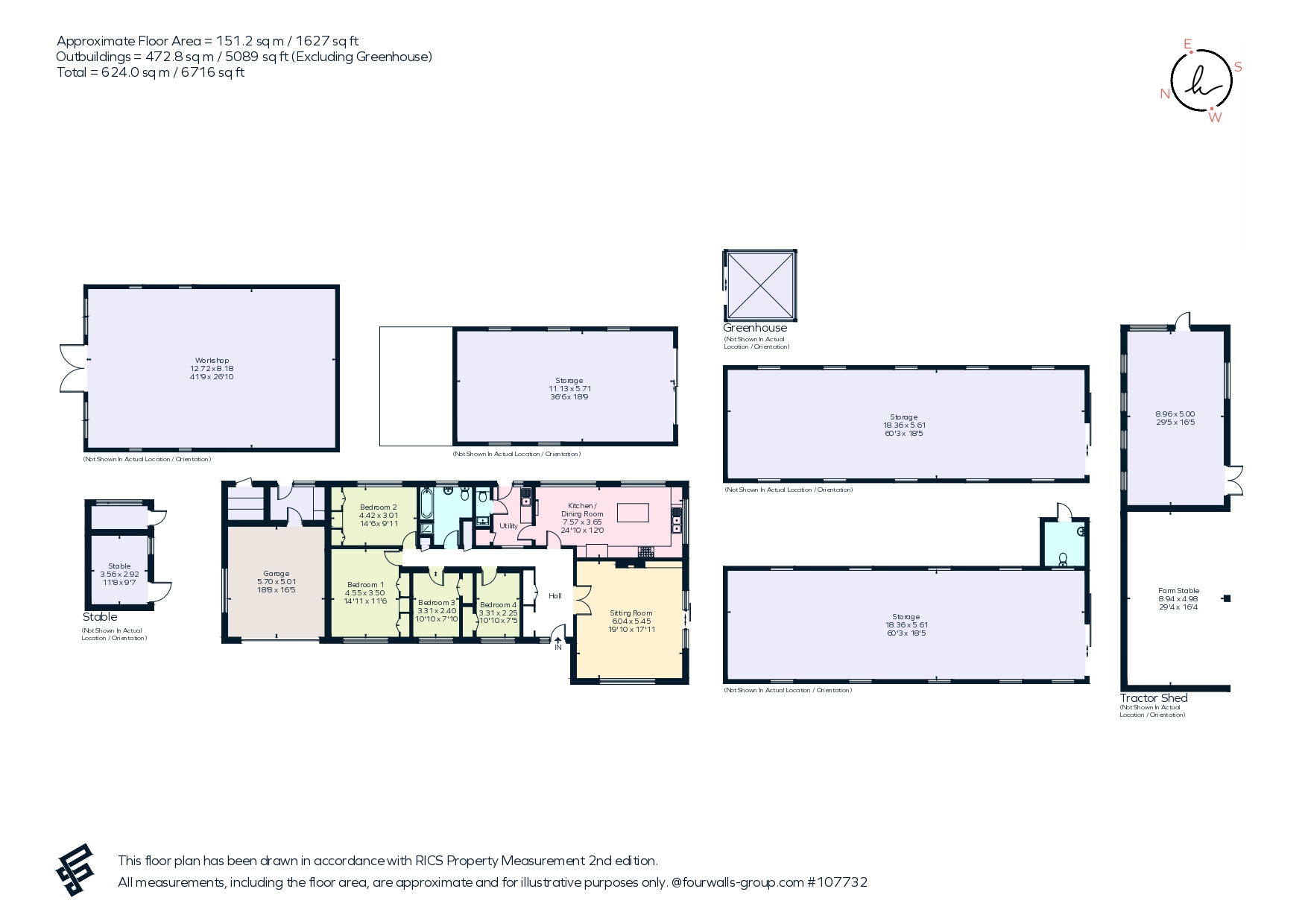 Cuttinglye Farm, Cuttinglye Road, Crawley floorplan