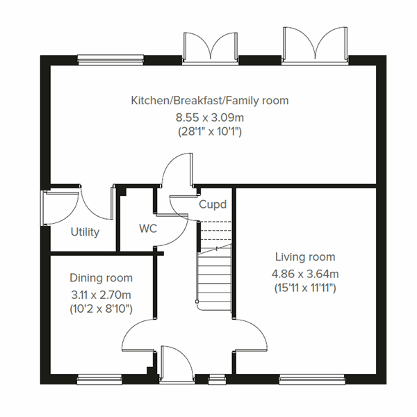 Exeter Road, Okehampton, Devon EX20, 4 bedroom detached house for sale