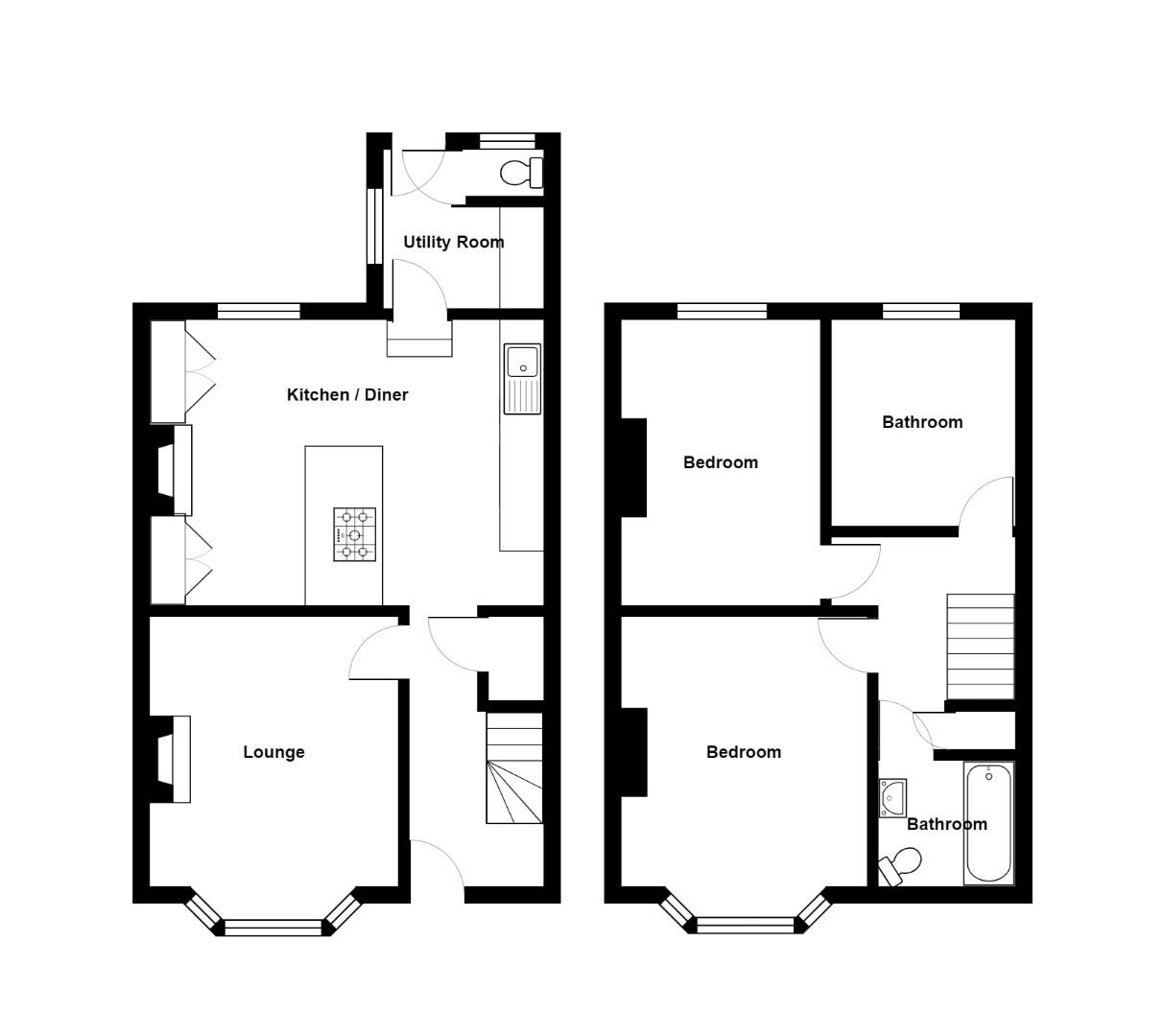 Russell Road, Fishponds, Bristol BS16, 3 bedroom end terrace house for