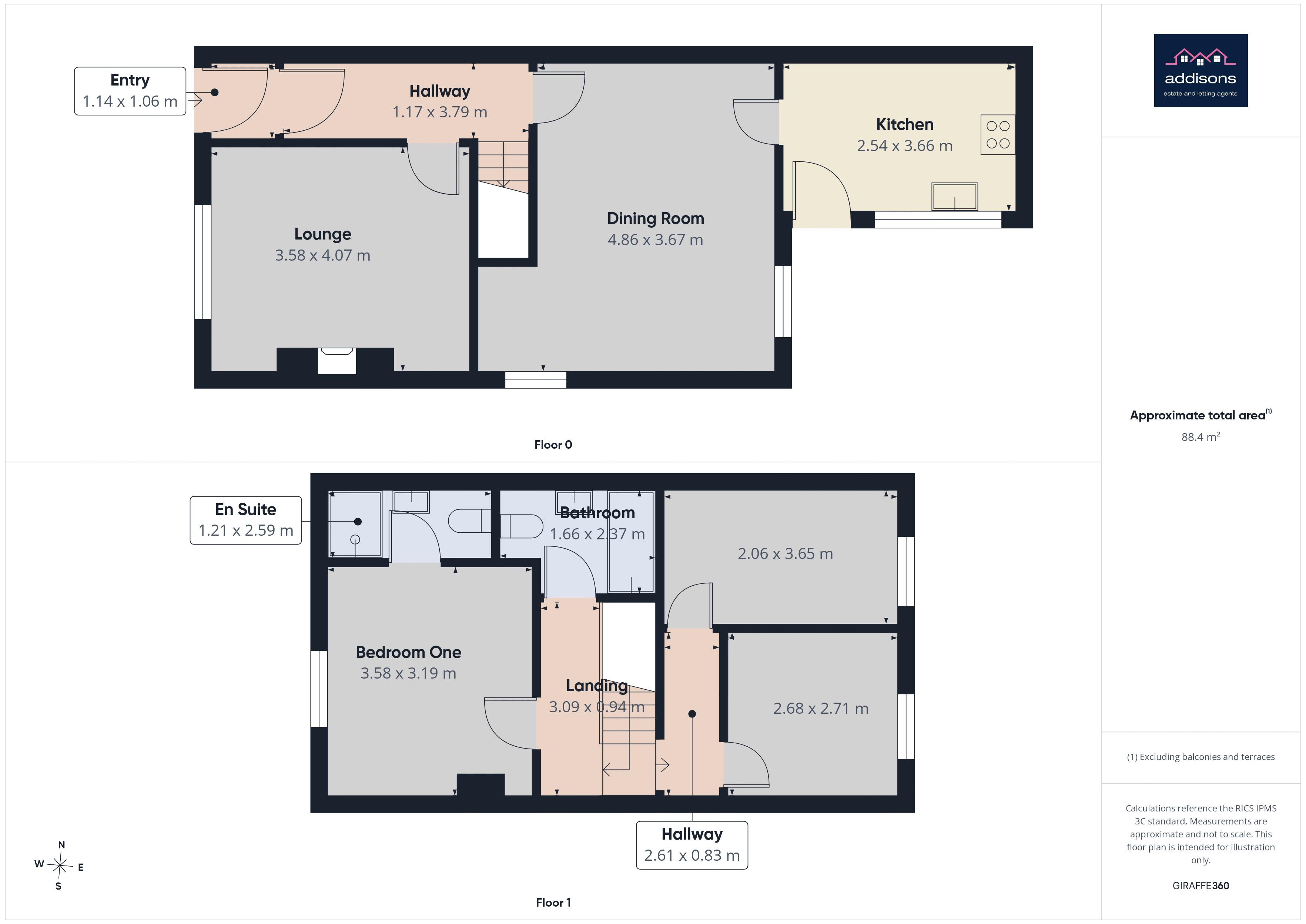 382, Billinge Road, Wigan floorplan