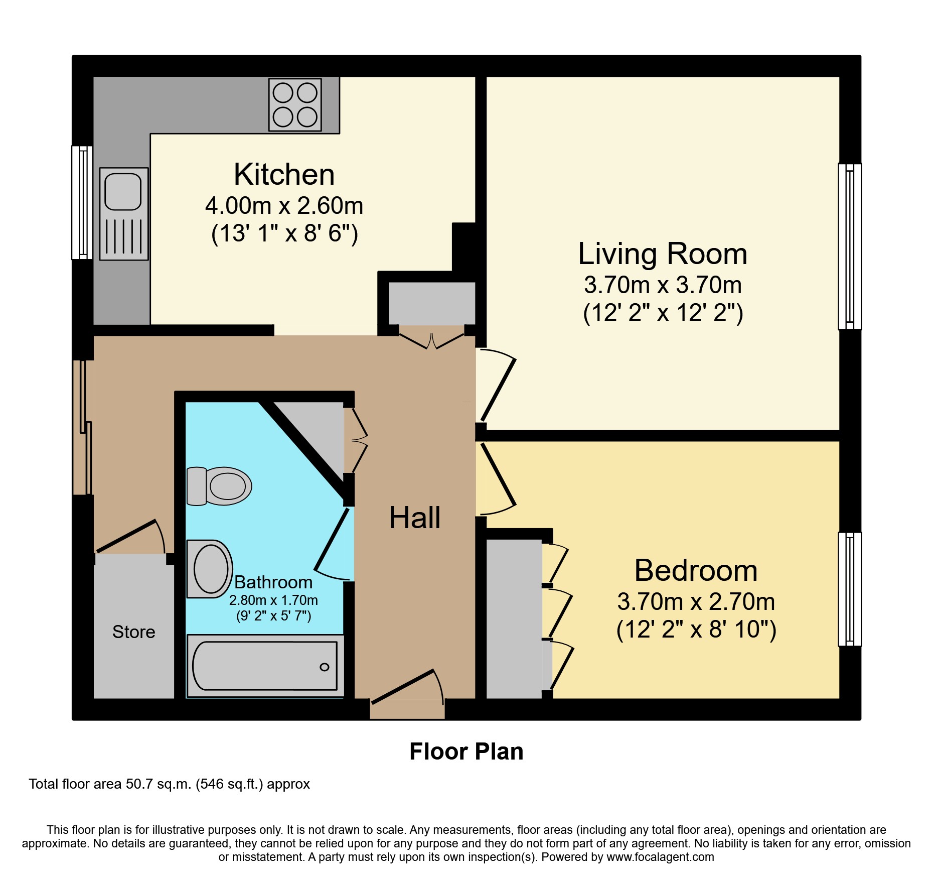 21, Oxhey Drive, Watford floorplan
