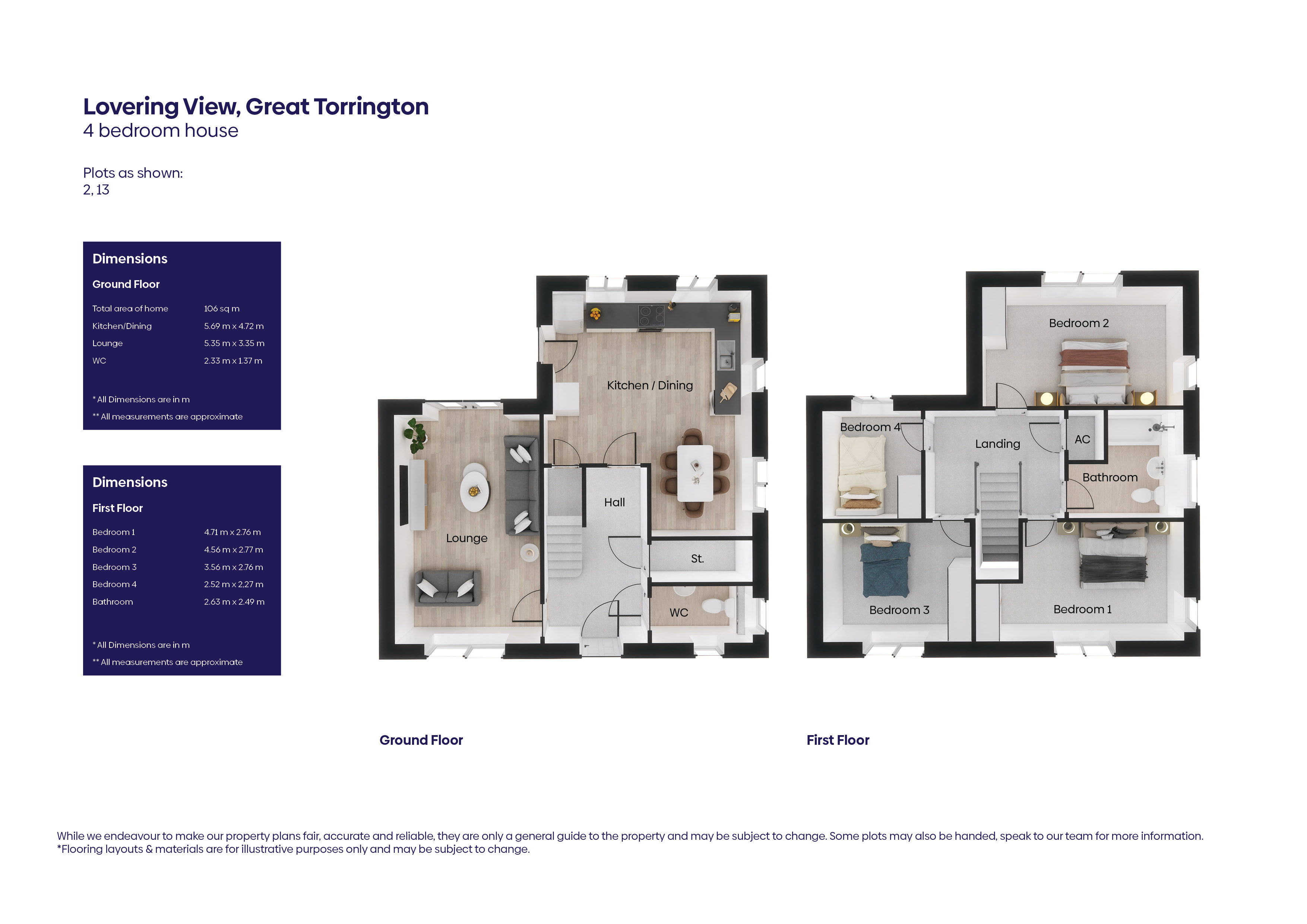 13, Fowler Drive, Torrington floorplan