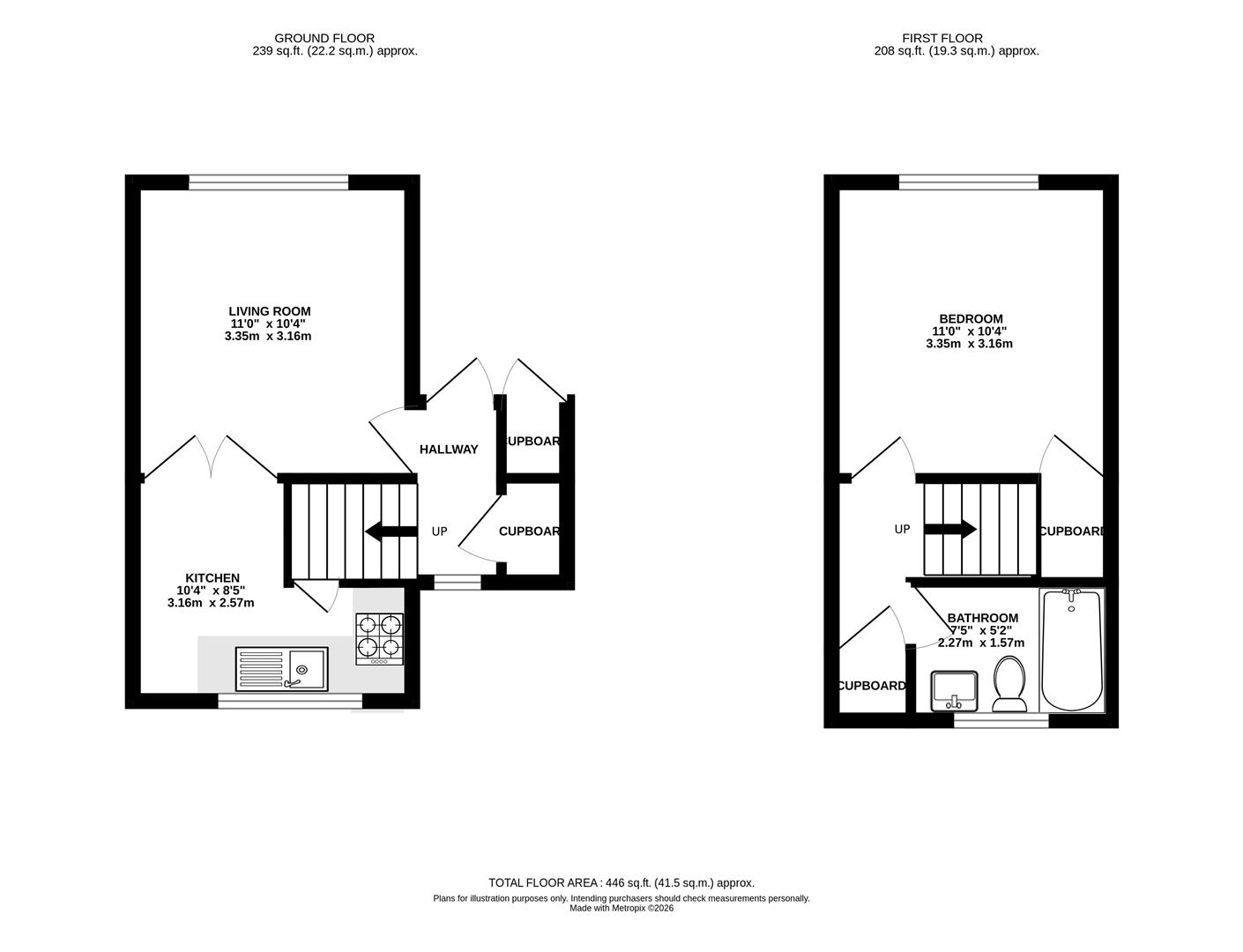 25, Withy Bush, Burgess Hill floorplan