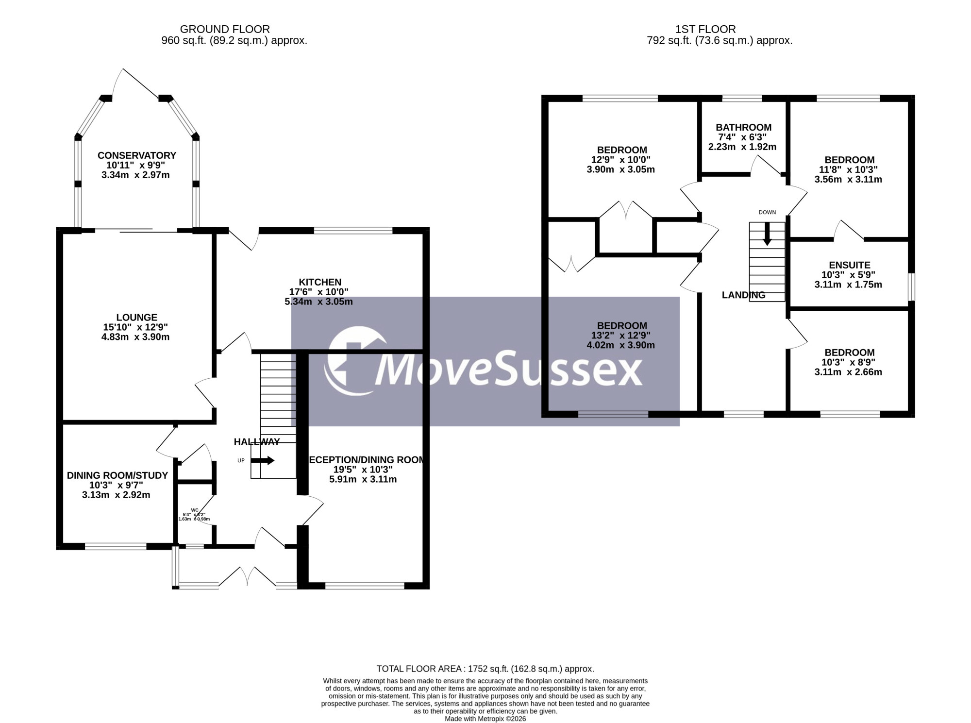38a, Hawks Road, Hailsham floorplan